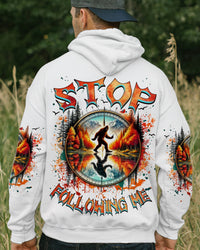 STOP FOLLOWING ME BIGFOOT ALL OVER PRINT - TLNZ0802254