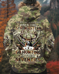 GO HUNTING IN THEIR SEVENTIES DEER ALL OVER PRINT  - TLNZ2112242