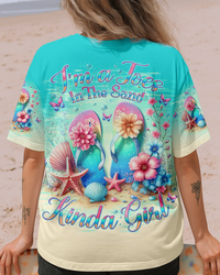 I'M A TOES IN THE SAND KINDA GIRL FLIP FLOPS ALL OVER PRINT - TLNO1004251