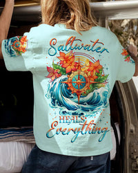 SALTWATER HEALS EVERYTHING COMPASS ALL OVER PRINT - TLNZ2905231