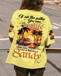 OF ALL THE PATHS BEACH ALL OVER PRINT - TLNZ2505232