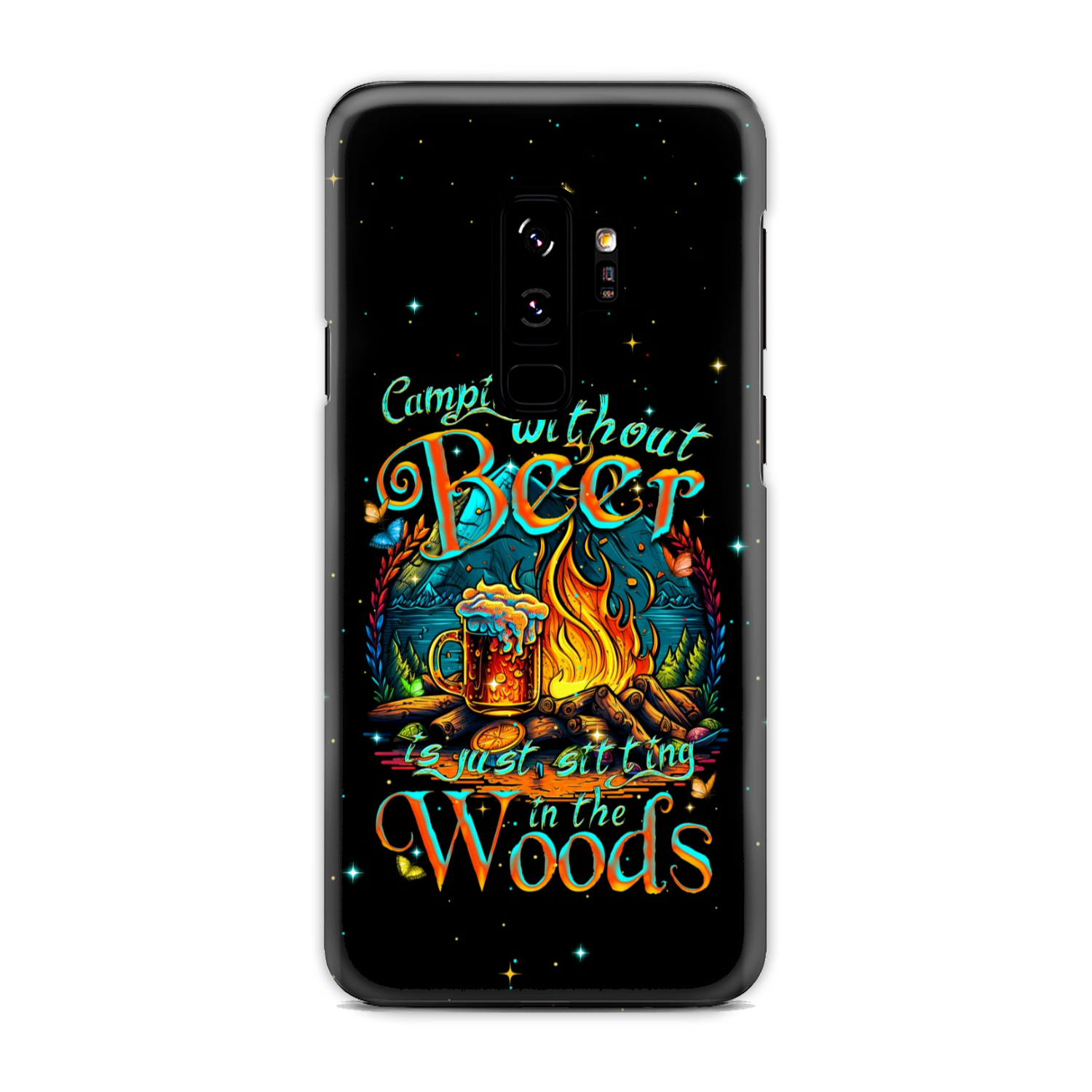 CAMPING WITHOUT BEER IS JUST SITTING IN THE WOODS PHONE CASE - TYTM2804231