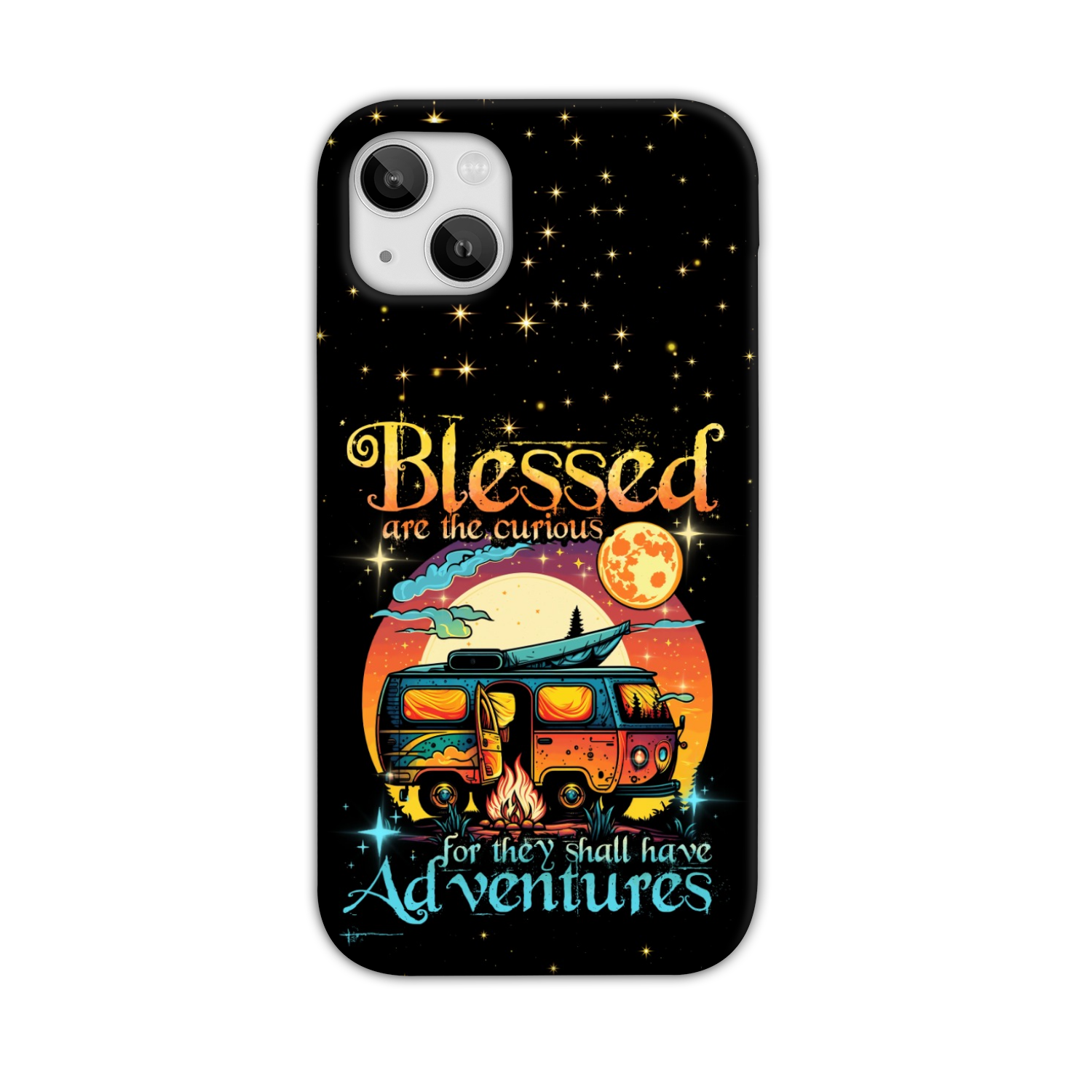 BLESSED ARE THE CURIOUS FOR THEY SHALL HAVE ADVENTURES PHONE CASE - TYTD2504233