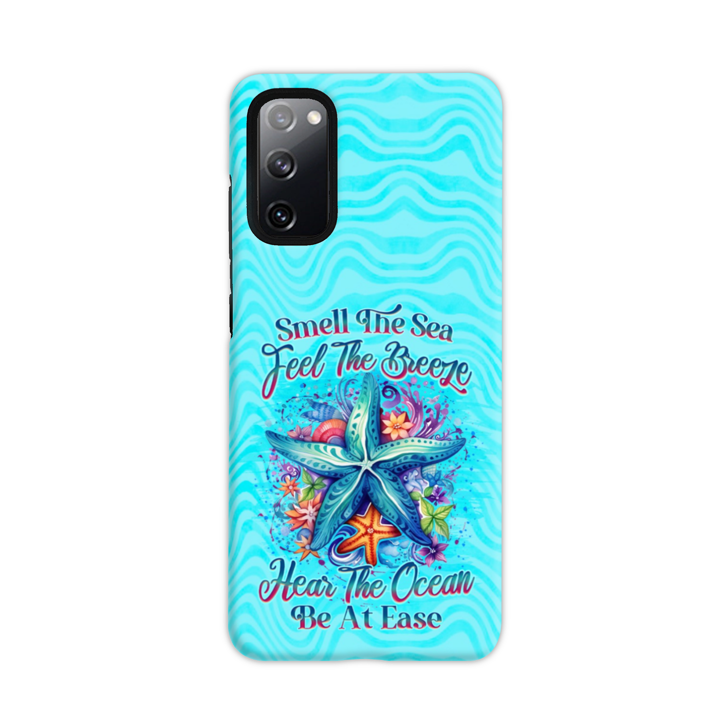 SMELL THE SEA FEEL THE BREEZE STARFISH PHONE CASE - YHLN1007236