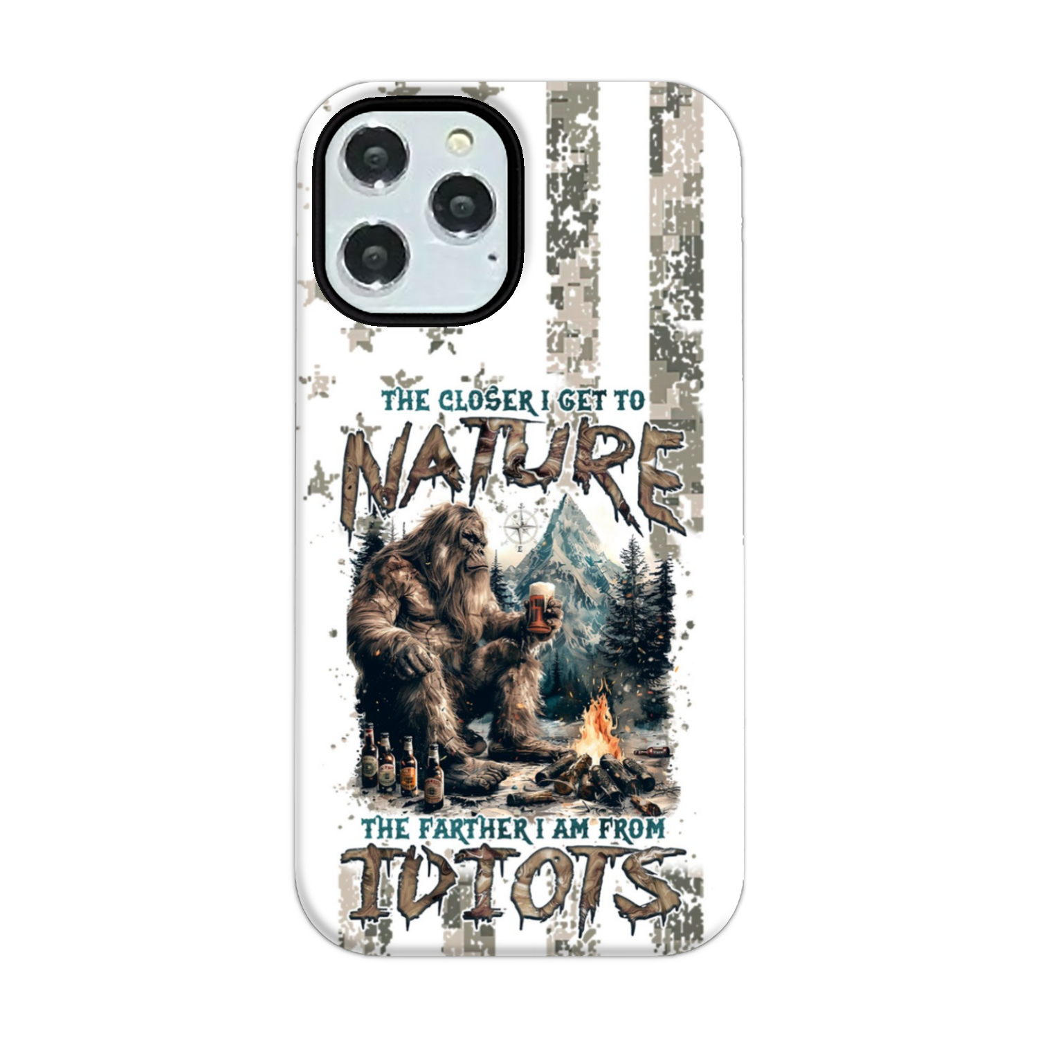 THE CLOSER I GET TO NATURE BIGFOOT PHONE CASE - TLNZ0108241