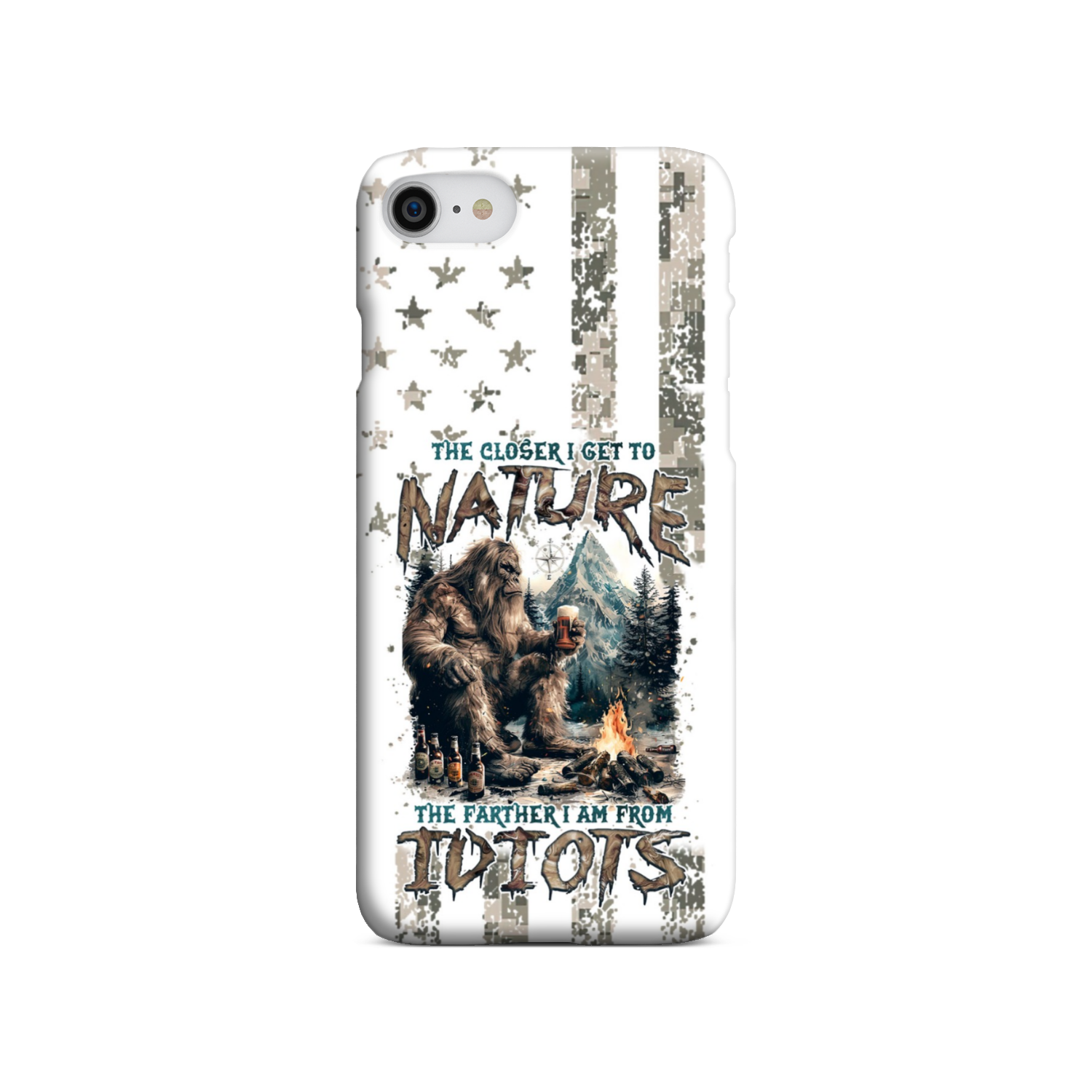 THE CLOSER I GET TO NATURE BIGFOOT PHONE CASE - TLNZ0108241