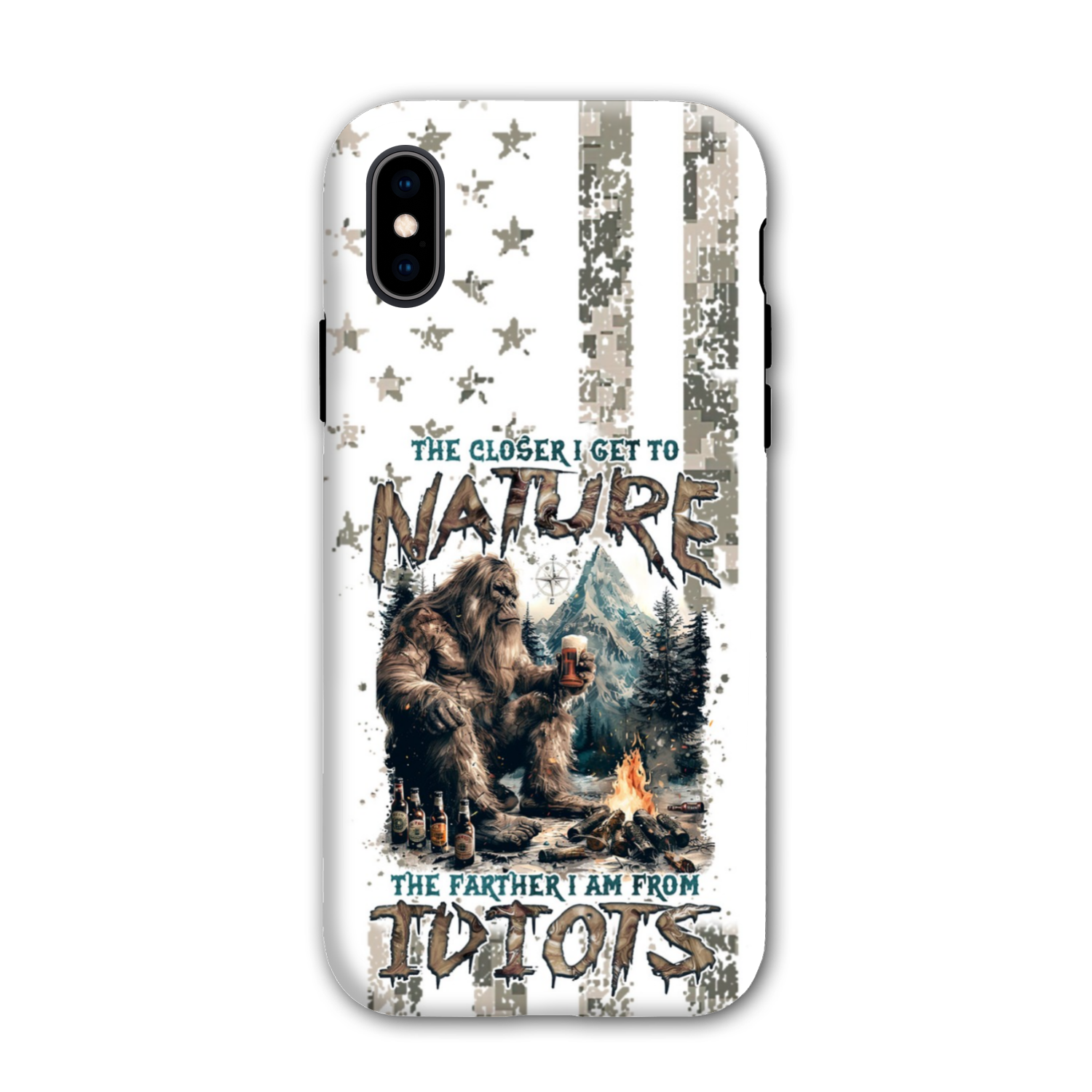 THE CLOSER I GET TO NATURE BIGFOOT PHONE CASE - TLNZ0108241