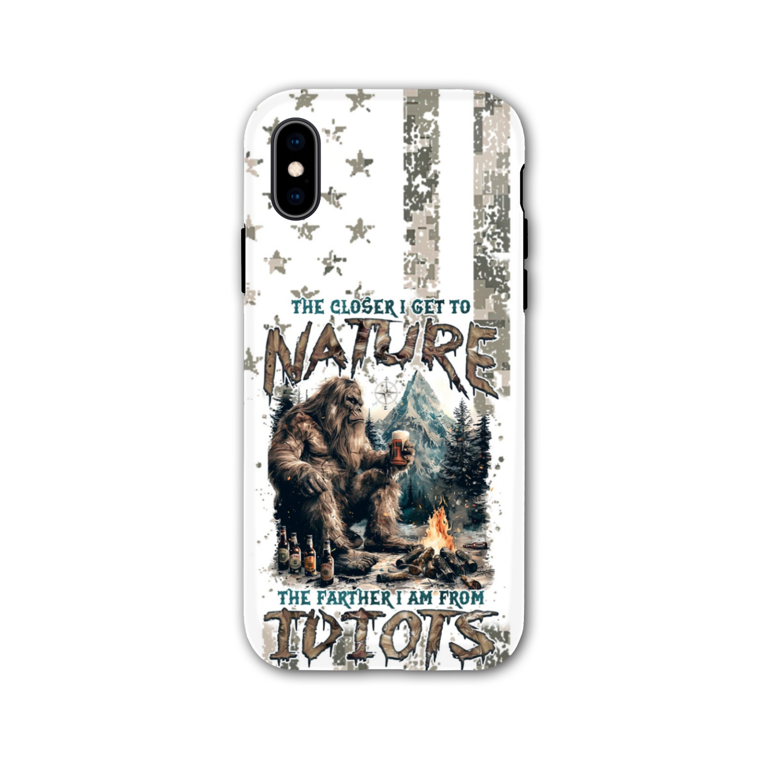 THE CLOSER I GET TO NATURE BIGFOOT PHONE CASE - TLNZ0108241