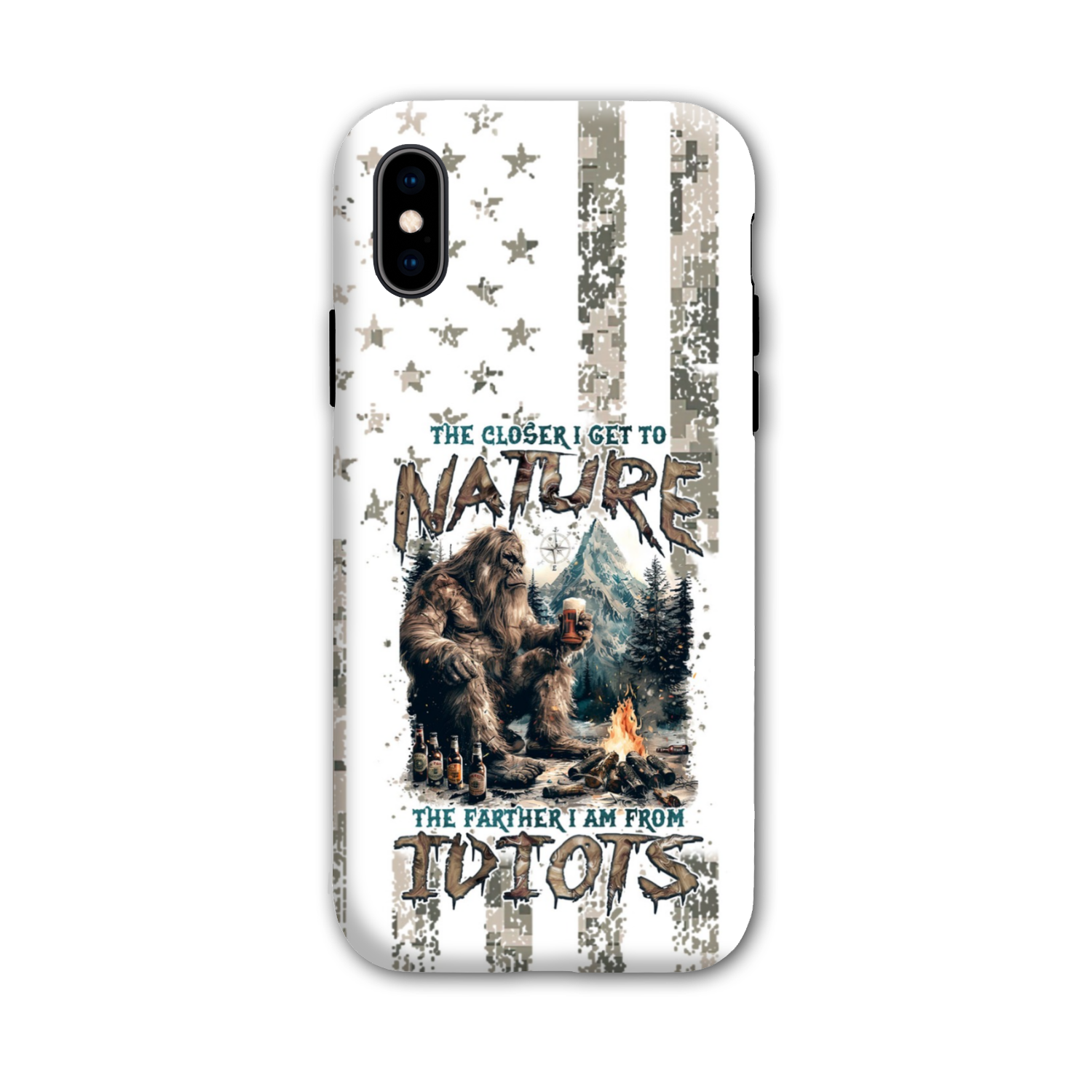 THE CLOSER I GET TO NATURE BIGFOOT PHONE CASE - TLNZ0108241