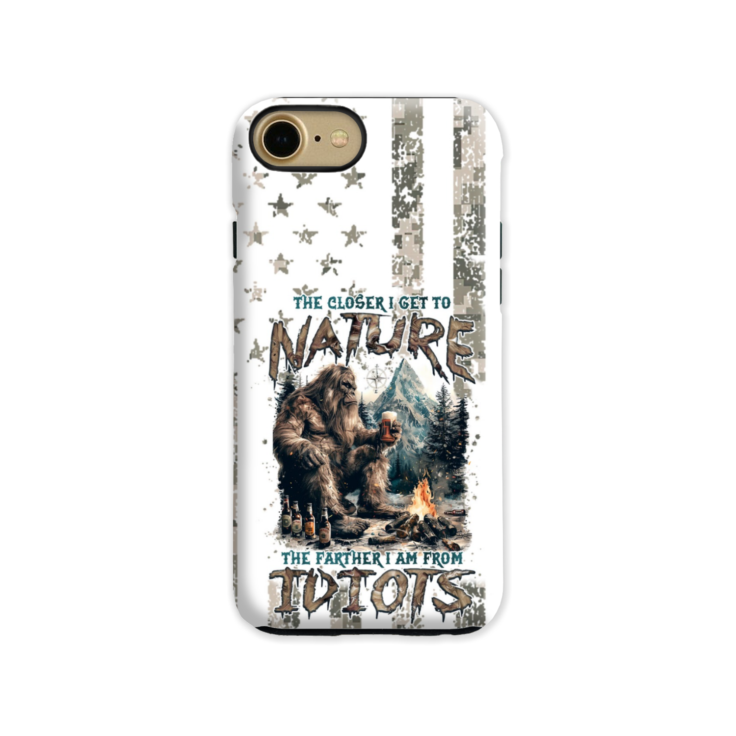 THE CLOSER I GET TO NATURE BIGFOOT PHONE CASE - TLNZ0108241