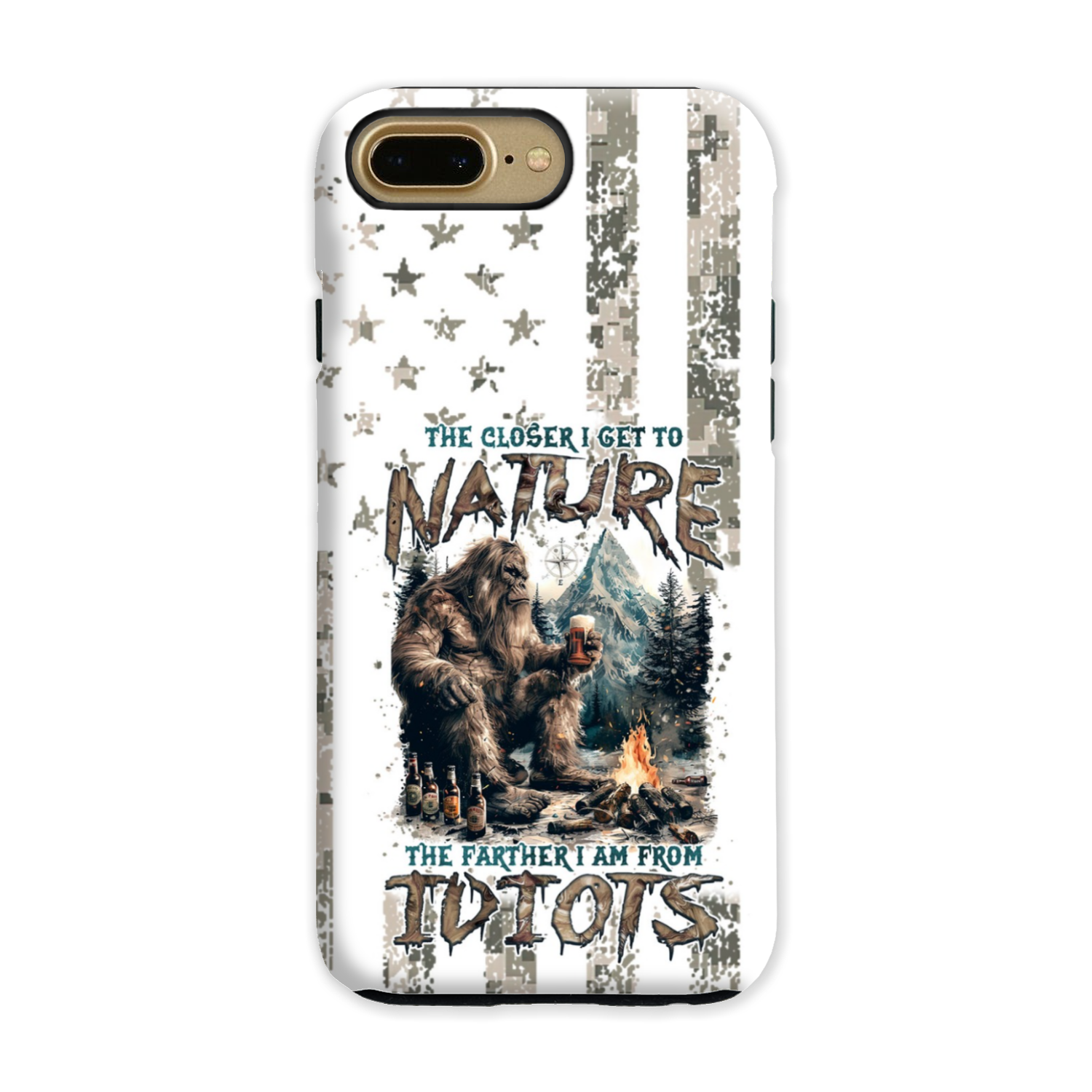 THE CLOSER I GET TO NATURE BIGFOOT PHONE CASE - TLNZ0108241