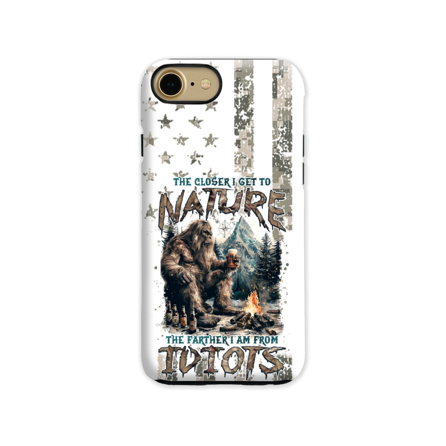 THE CLOSER I GET TO NATURE BIGFOOT PHONE CASE - TLNZ0108241