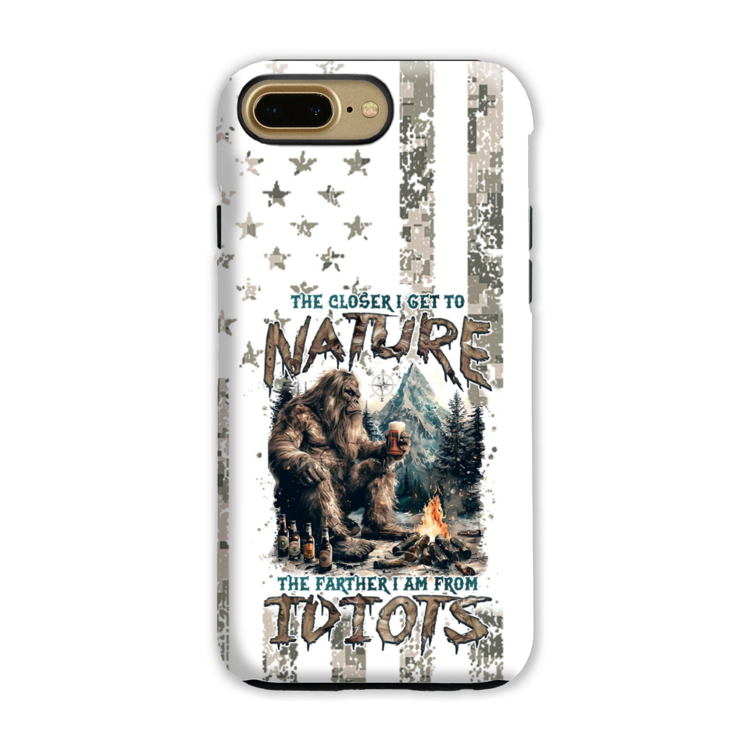 THE CLOSER I GET TO NATURE BIGFOOT PHONE CASE - TLNZ0108241