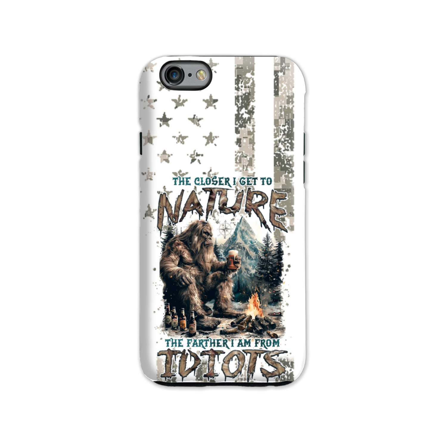 THE CLOSER I GET TO NATURE BIGFOOT PHONE CASE - TLNZ0108241