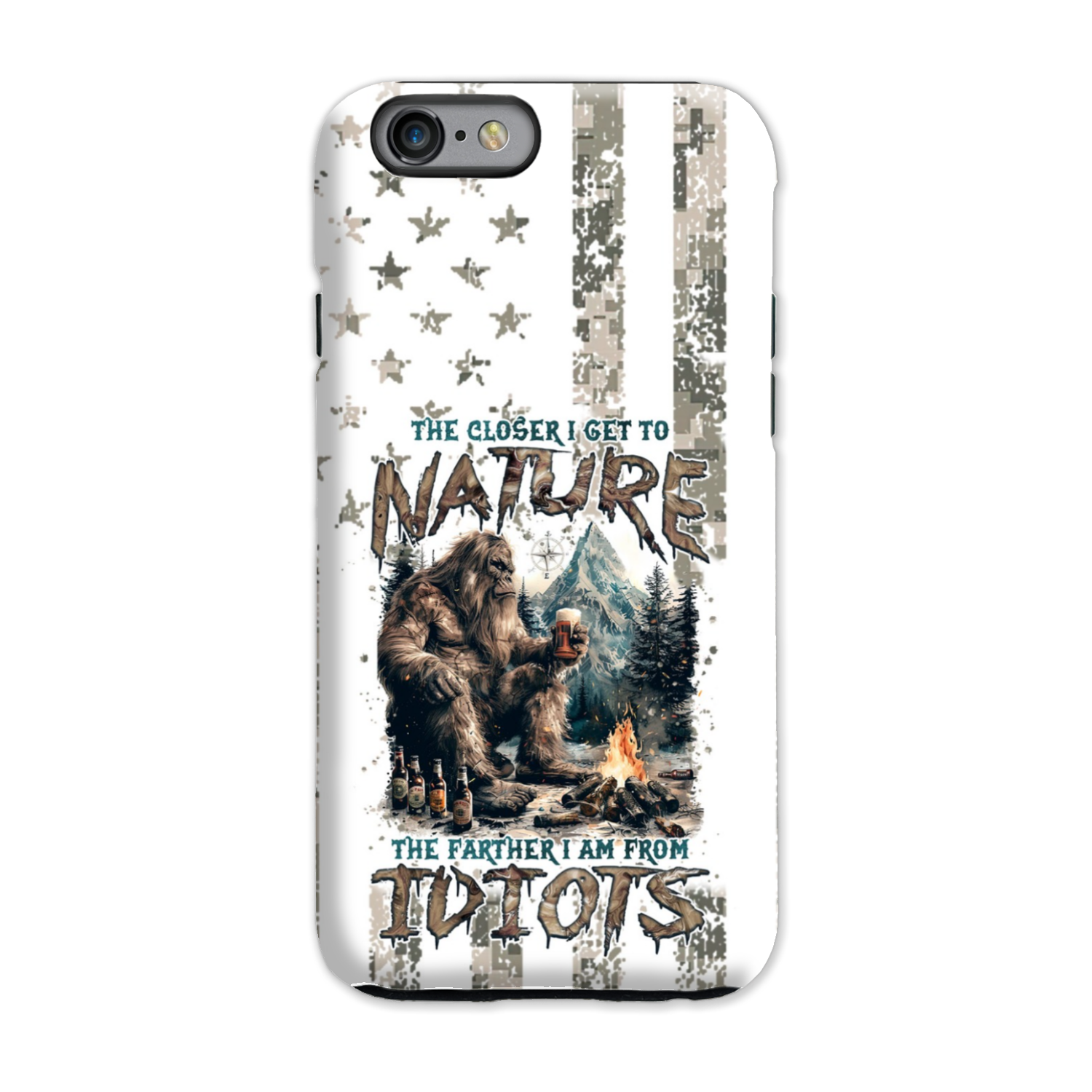 THE CLOSER I GET TO NATURE BIGFOOT PHONE CASE - TLNZ0108241