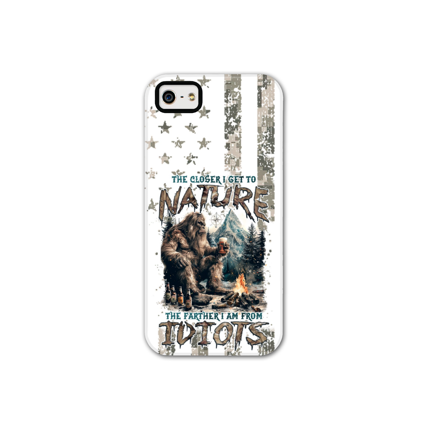 THE CLOSER I GET TO NATURE BIGFOOT PHONE CASE - TLNZ0108241