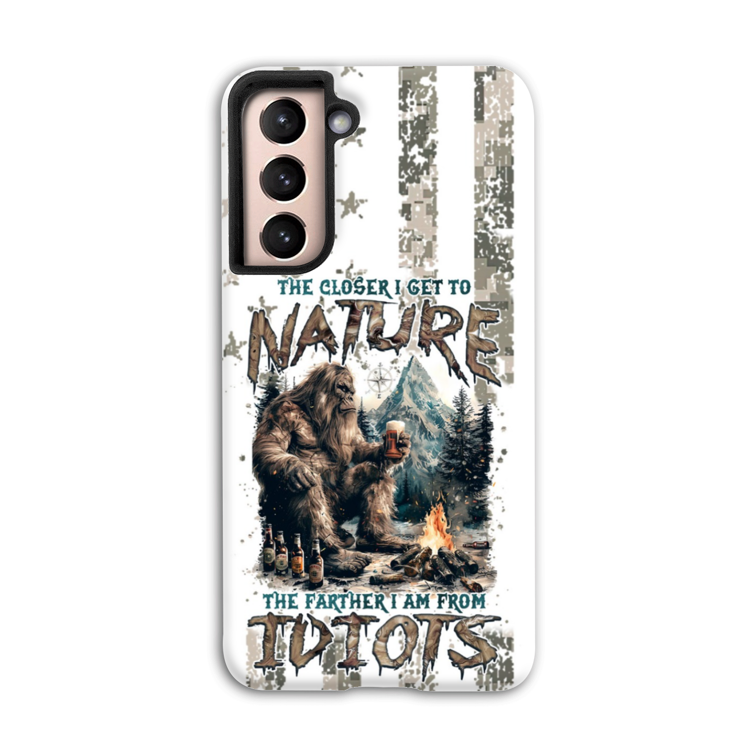 THE CLOSER I GET TO NATURE BIGFOOT PHONE CASE - TLNZ0108241