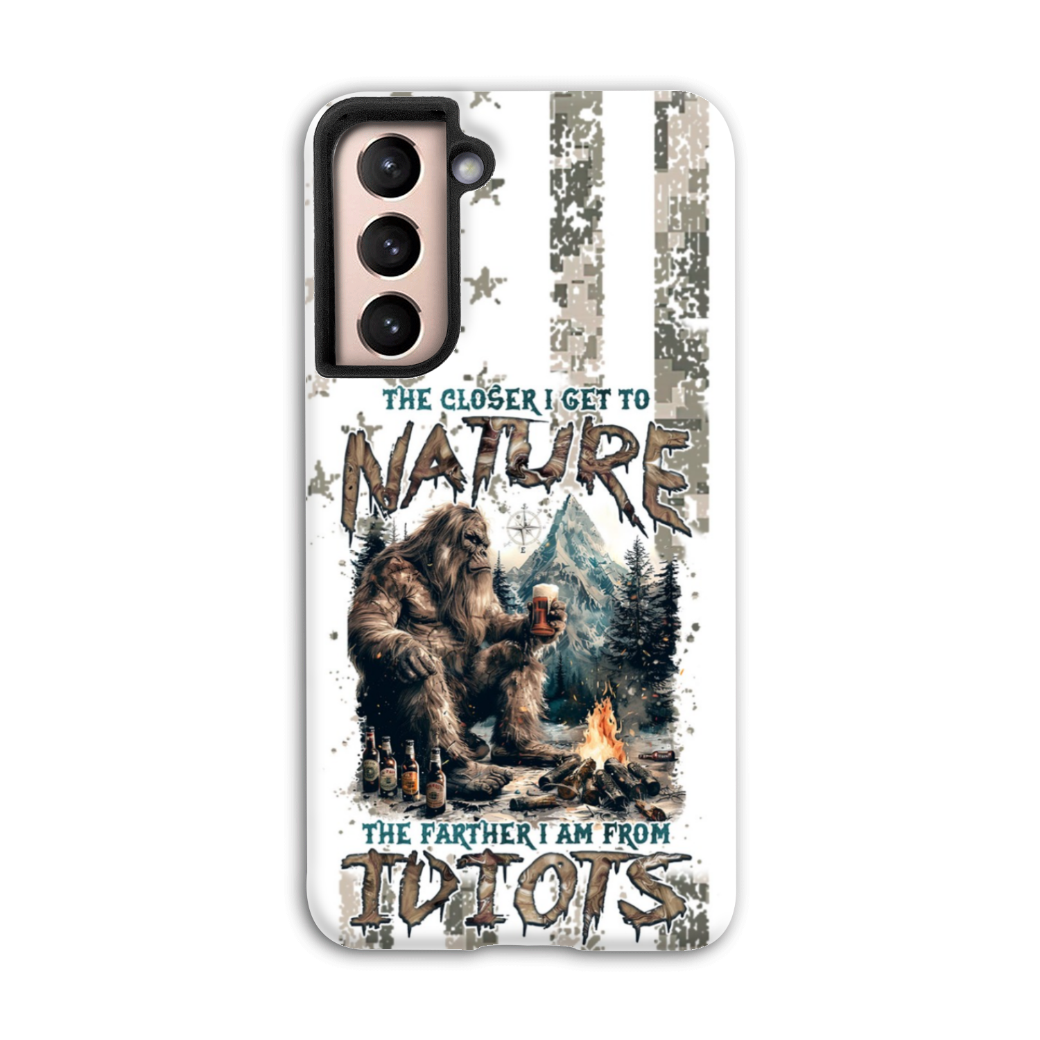 THE CLOSER I GET TO NATURE BIGFOOT PHONE CASE - TLNZ0108241