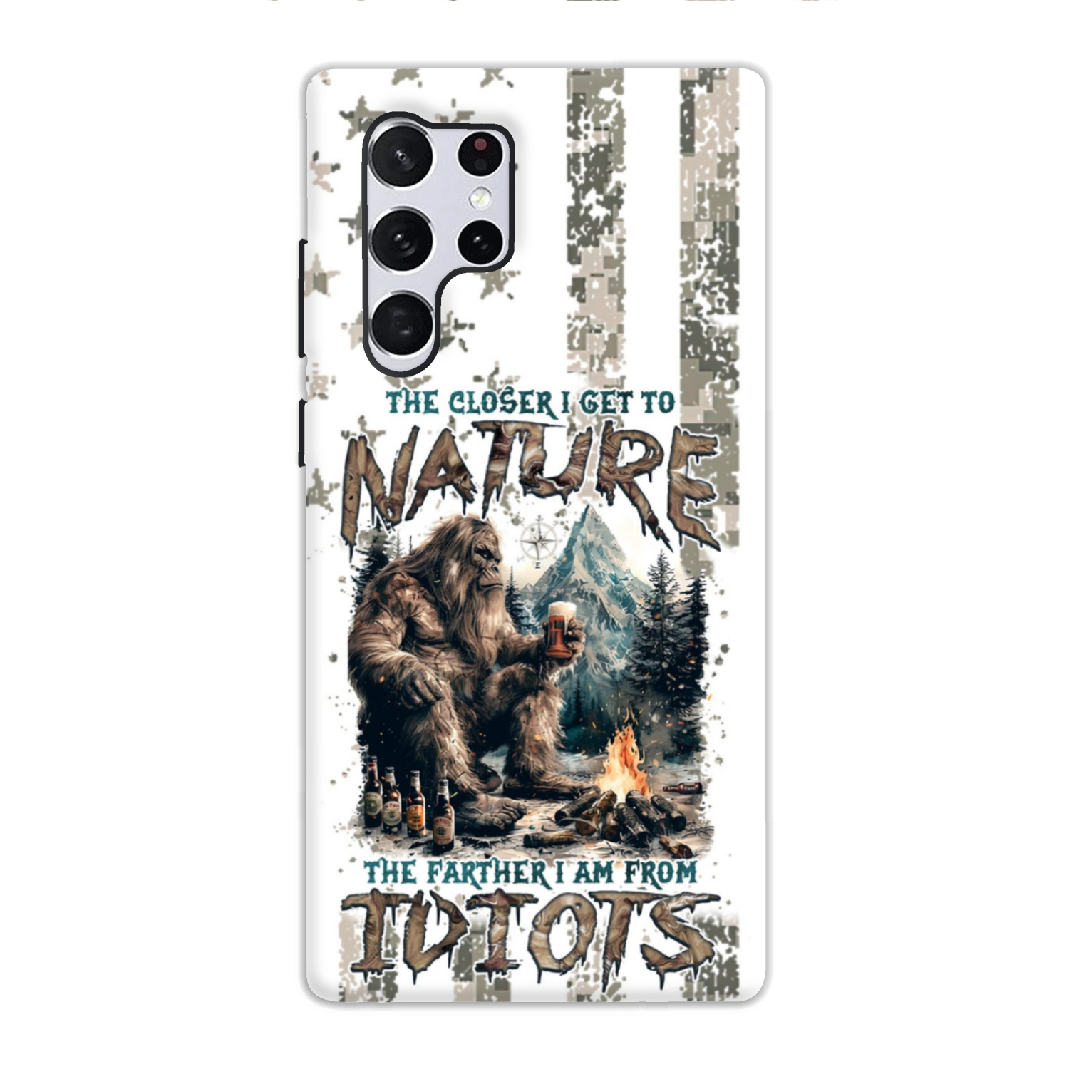 THE CLOSER I GET TO NATURE BIGFOOT PHONE CASE - TLNZ0108241