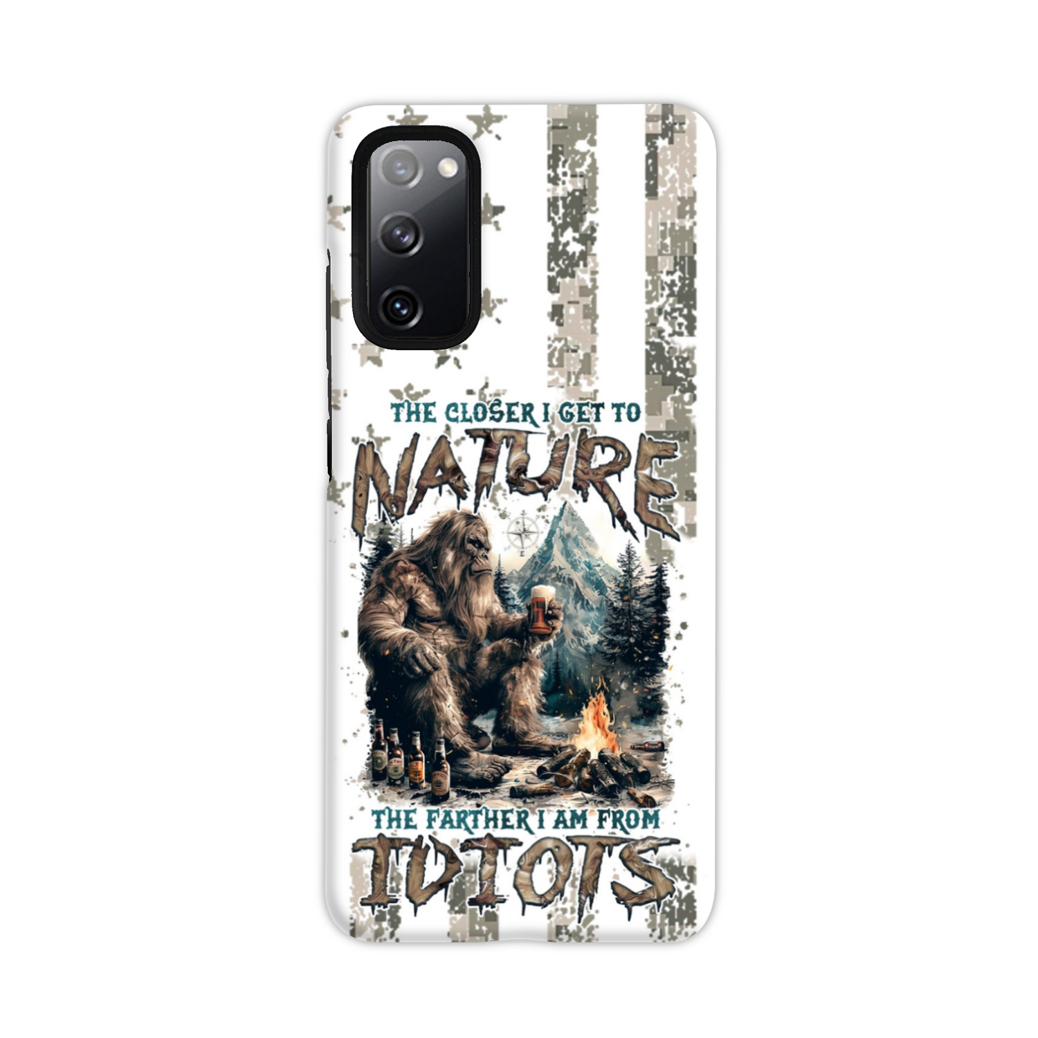 THE CLOSER I GET TO NATURE BIGFOOT PHONE CASE - TLNZ0108241