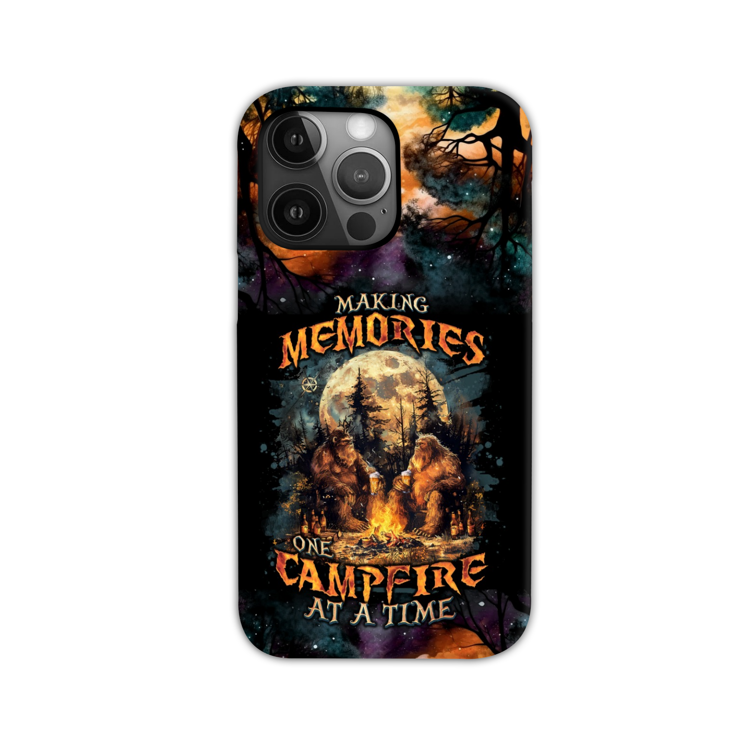 MAKING MEMORIES ONE CAMPFIRE AT A TIME BIGFOOT PHONE CASE - TLNO2409242