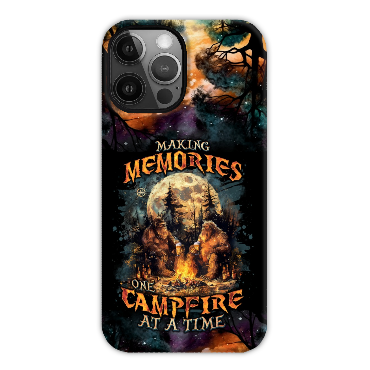 MAKING MEMORIES ONE CAMPFIRE AT A TIME BIGFOOT PHONE CASE - TLNO2409242