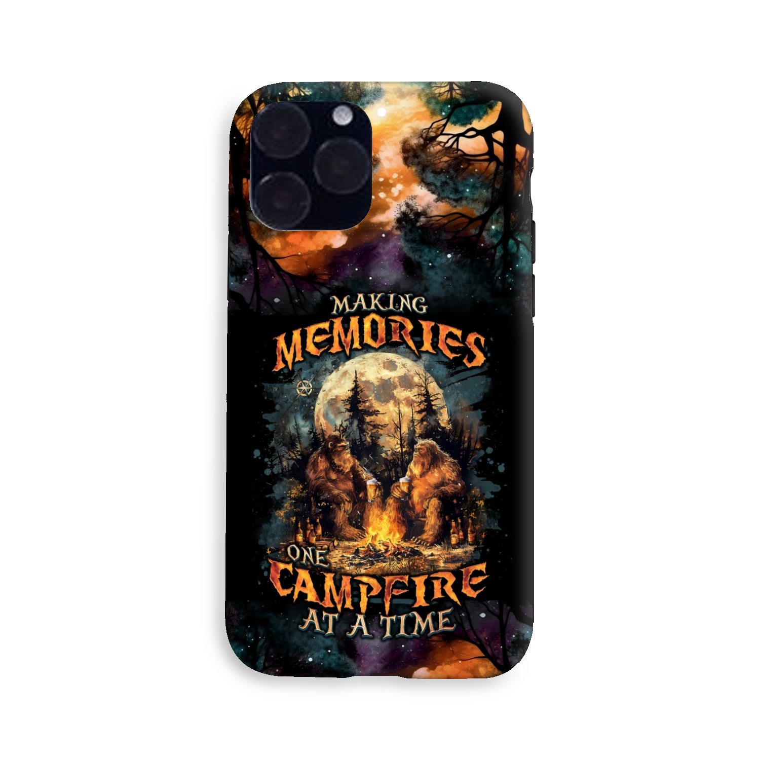 MAKING MEMORIES ONE CAMPFIRE AT A TIME BIGFOOT PHONE CASE - TLNO2409242