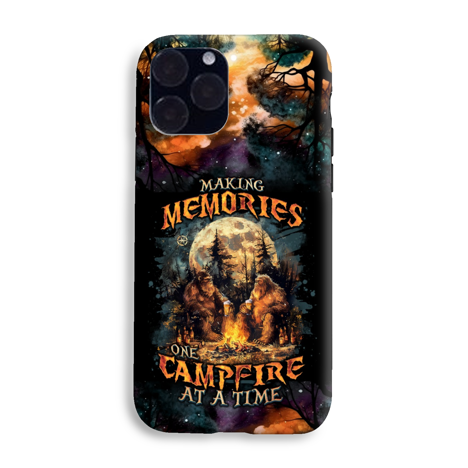 MAKING MEMORIES ONE CAMPFIRE AT A TIME BIGFOOT PHONE CASE - TLNO2409242