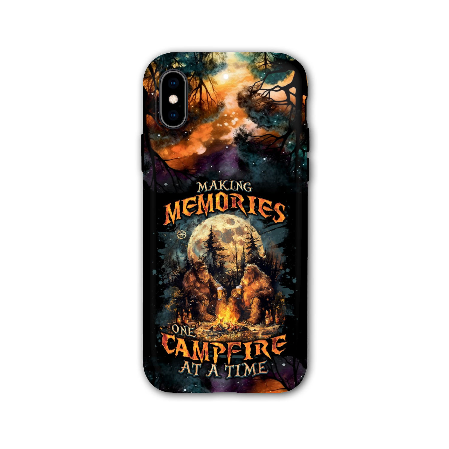 MAKING MEMORIES ONE CAMPFIRE AT A TIME BIGFOOT PHONE CASE - TLNO2409242