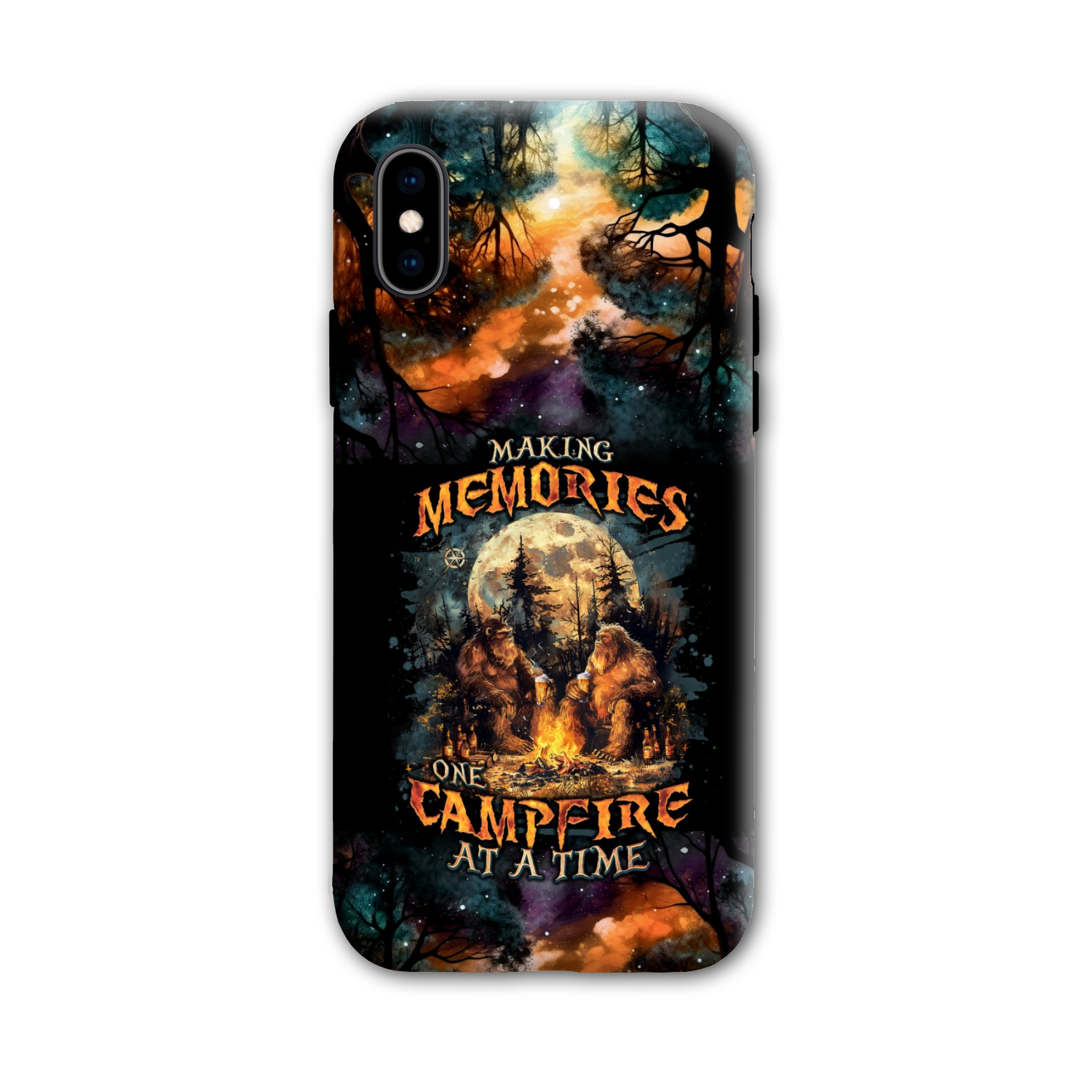 MAKING MEMORIES ONE CAMPFIRE AT A TIME BIGFOOT PHONE CASE - TLNO2409242