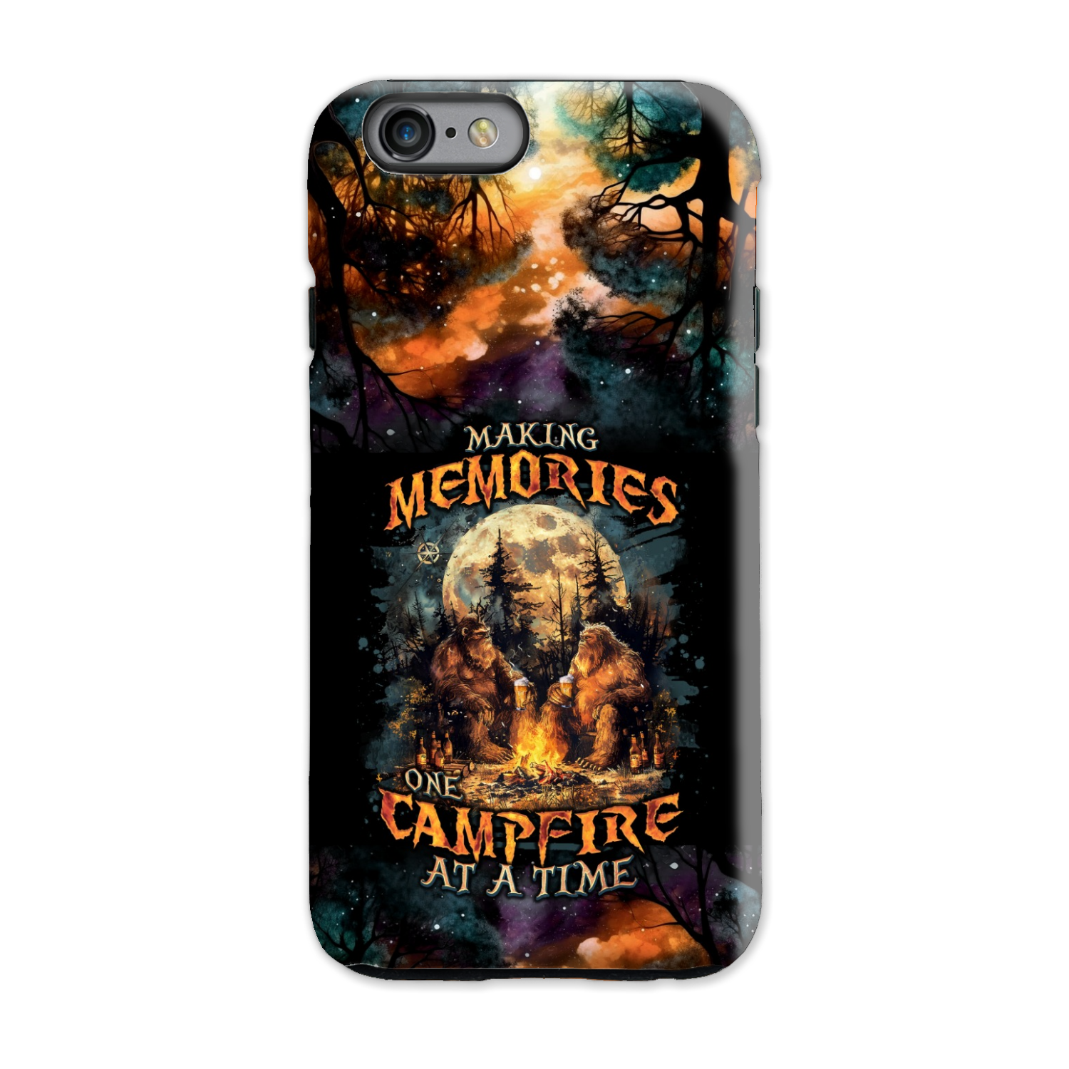 MAKING MEMORIES ONE CAMPFIRE AT A TIME BIGFOOT PHONE CASE - TLNO2409242