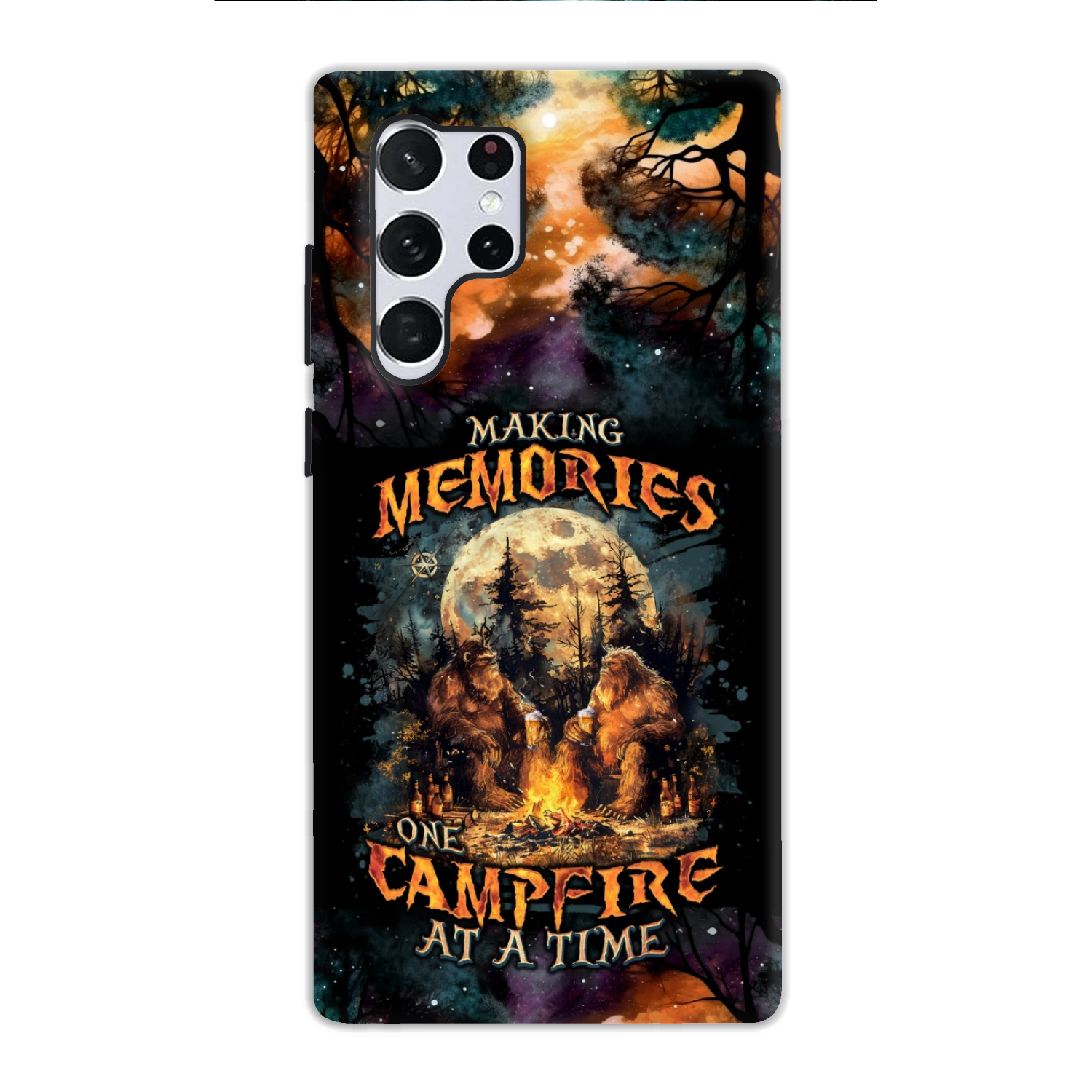 MAKING MEMORIES ONE CAMPFIRE AT A TIME BIGFOOT PHONE CASE - TLNO2409242