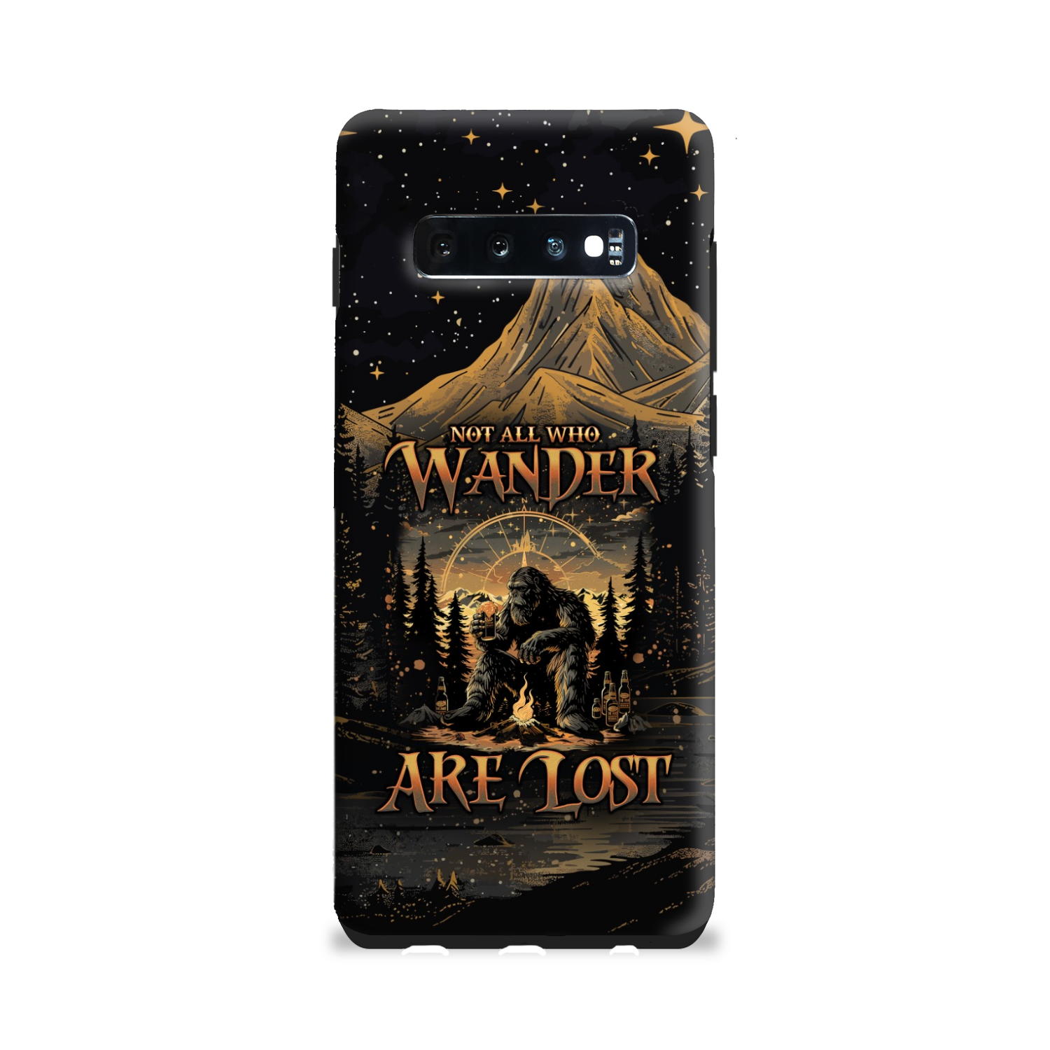 NOT ALL WHO WANDER ARE LOST BIGFOOT COMPASS PHONE CASE - TLNO2410243