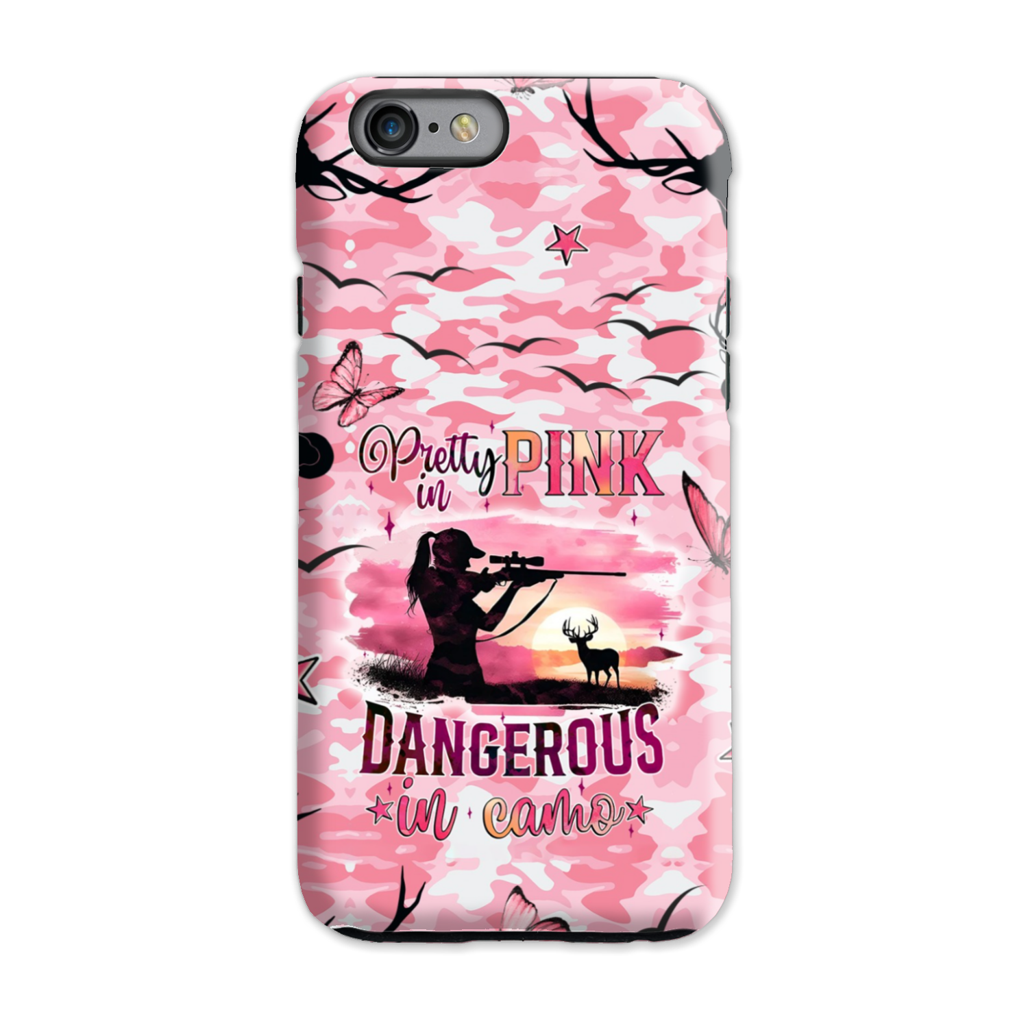 PRETTY IN PINK HUNTING PHONE CASE - TYQY0111241