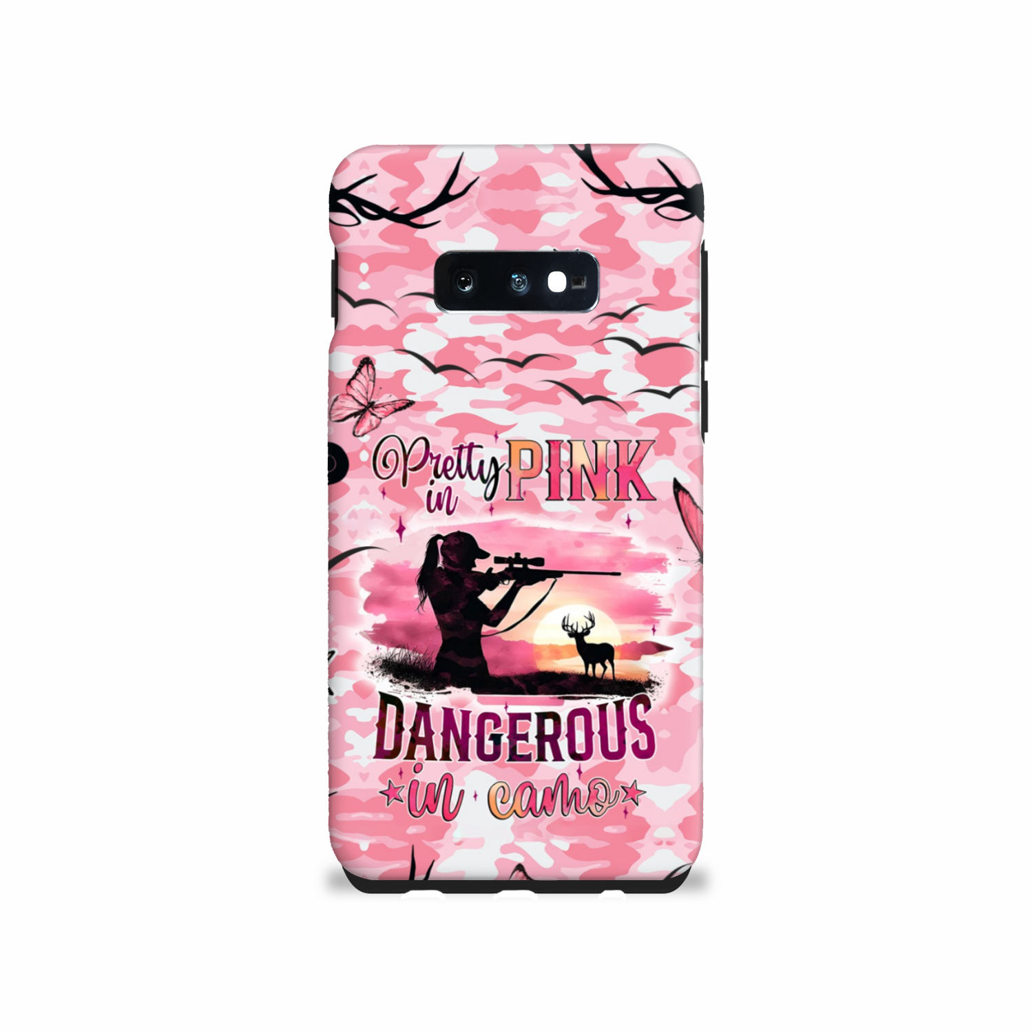 PRETTY IN PINK HUNTING PHONE CASE - TYQY0111241