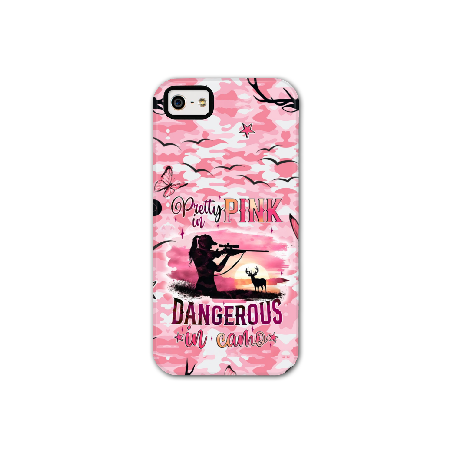 PRETTY IN PINK HUNTING PHONE CASE - TYQY0111241