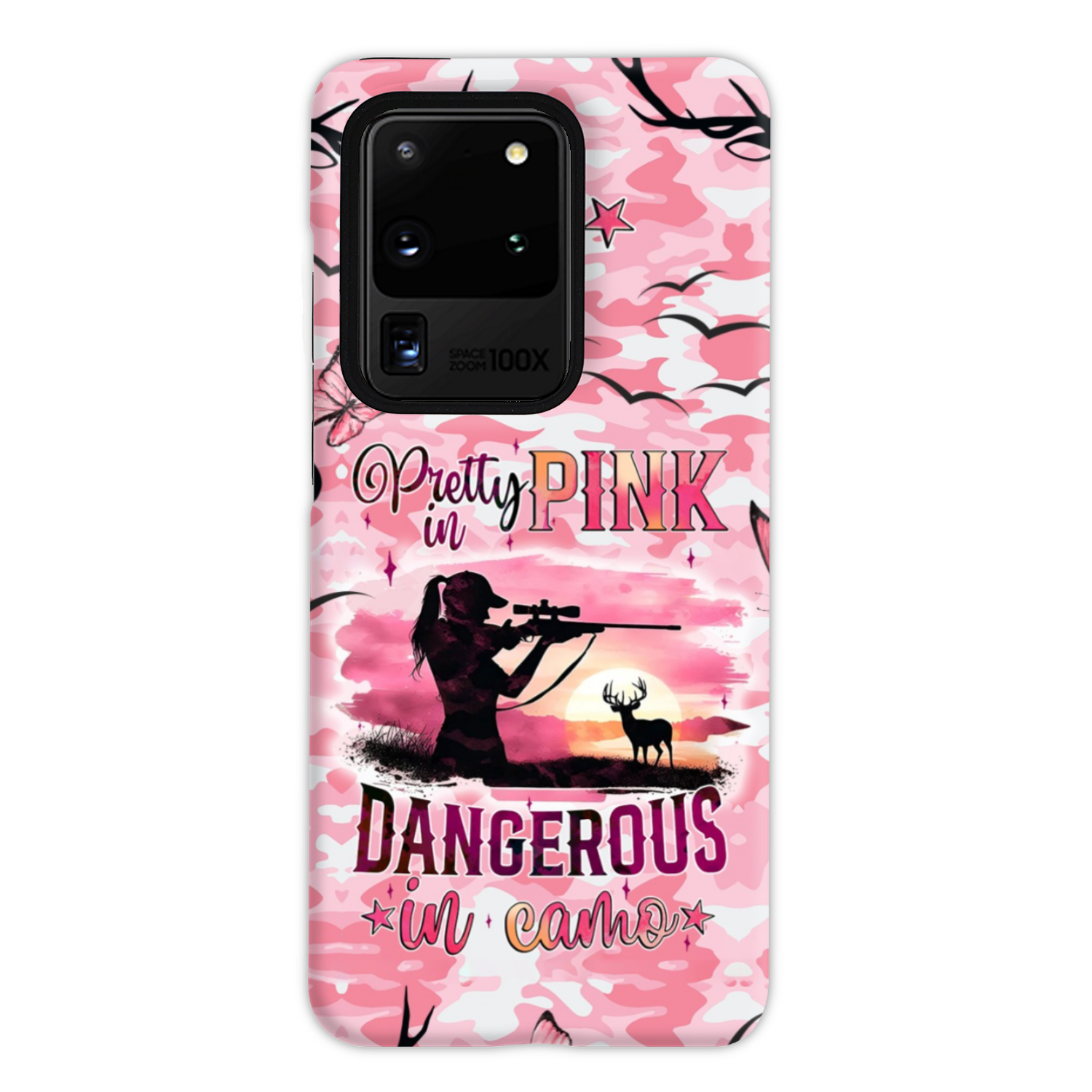 PRETTY IN PINK HUNTING PHONE CASE - TYQY0111241