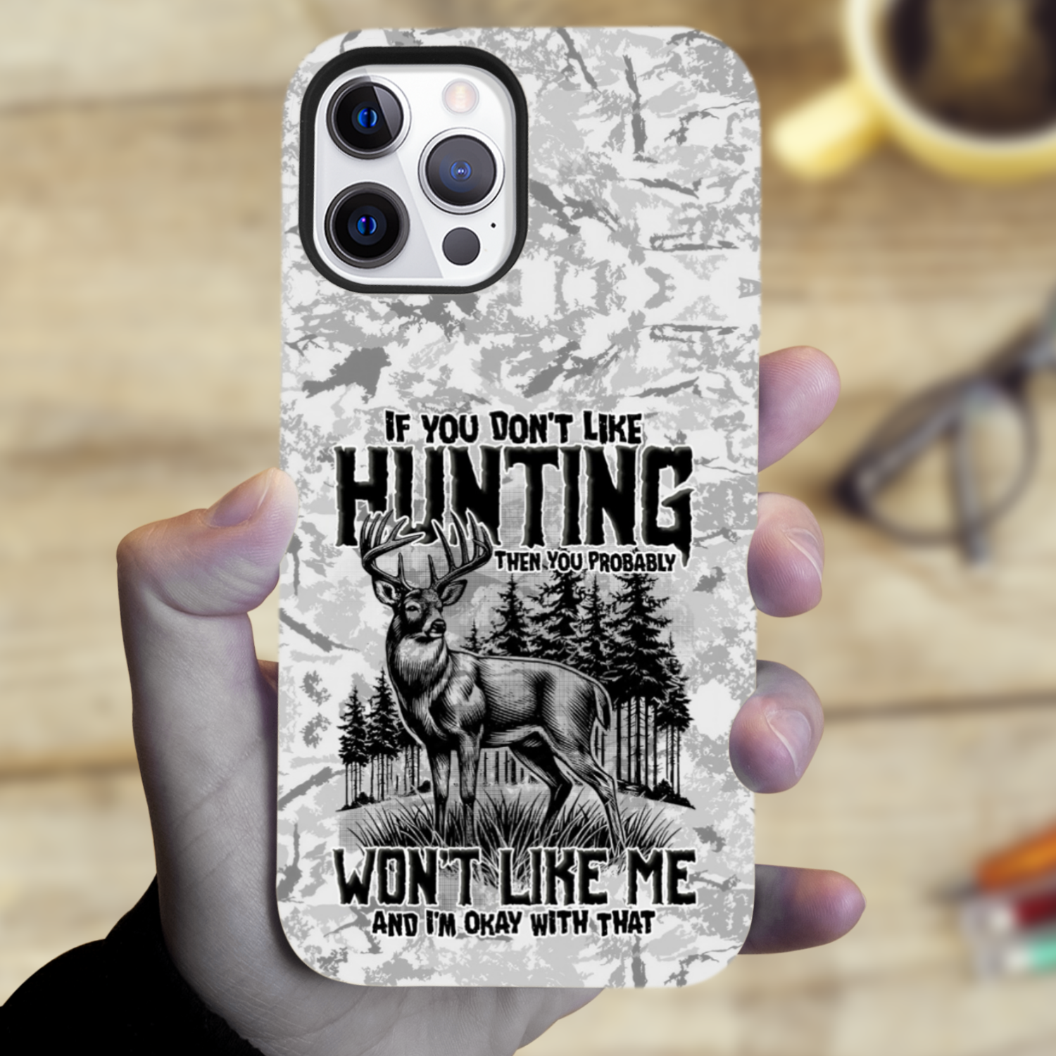 IF YOU DON'T LIKE HUNTING PHONE CASE - TYTD2311243