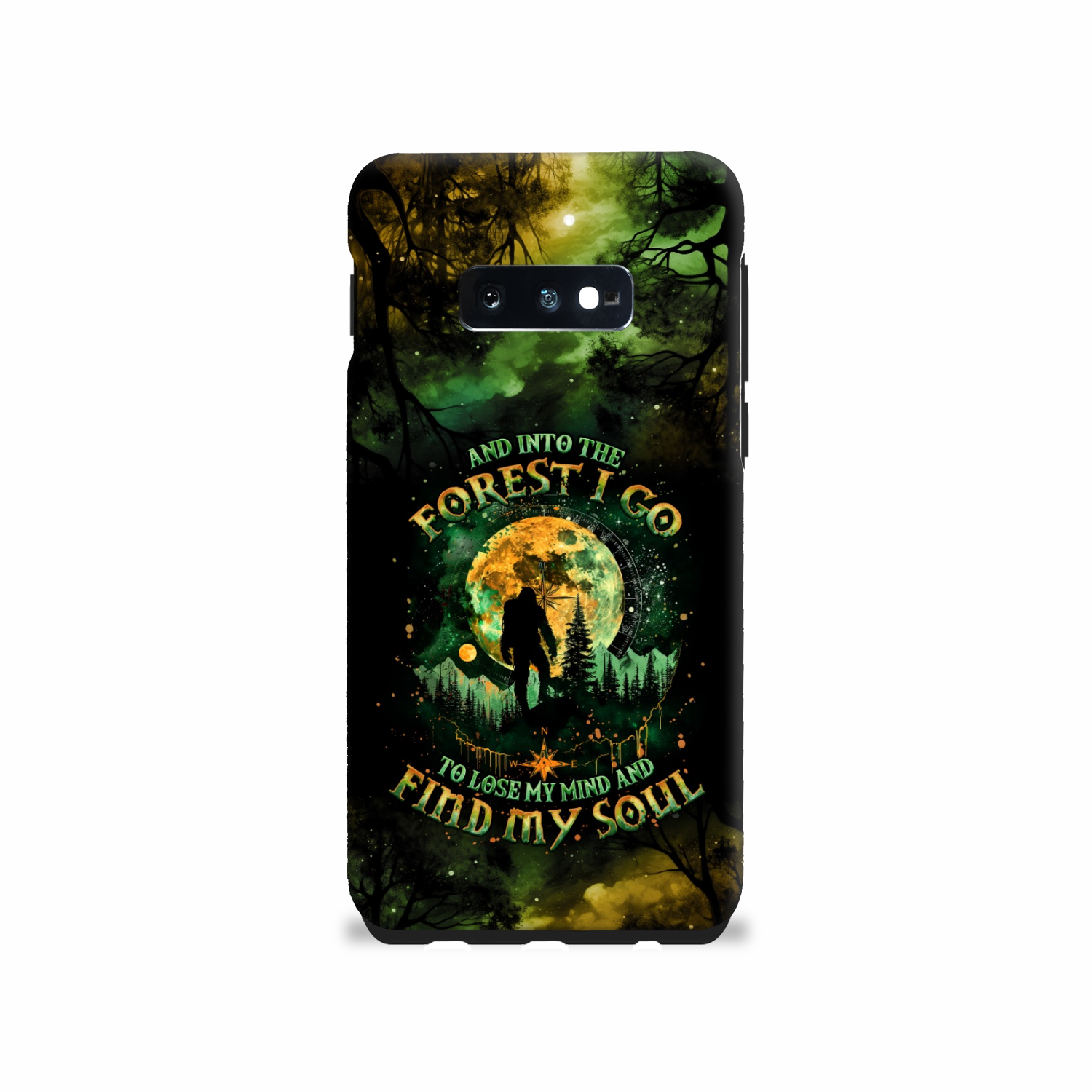 AND INTO THE FOREST I GO BIGFOOT PHONE CASE - TLNO0801251