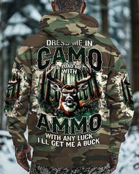 (HOT DEAL) DRESS ME IN CAMO HUNTING ALL OVER PRINT - TYTM0811244
