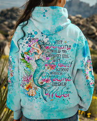 BREATHE UNDER WATER MERMAID ALL OVER PRINT - TYTM1208241