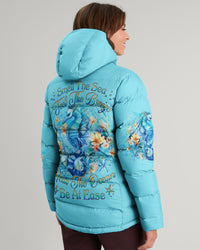 SMELL THE SEA FEEL THE BREEZE SEAHORSE PUFFER JACKET - YHHG1211244