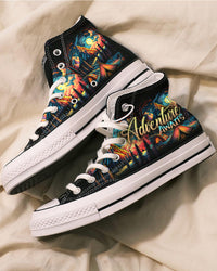 ADVENTURE AWAITS HIGH TOP CANVAS SHOES - TYTD2504231