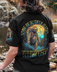 SOME BEAUTIFUL PATHS SLOTH ALL OVER PRINT - TYTM0607231