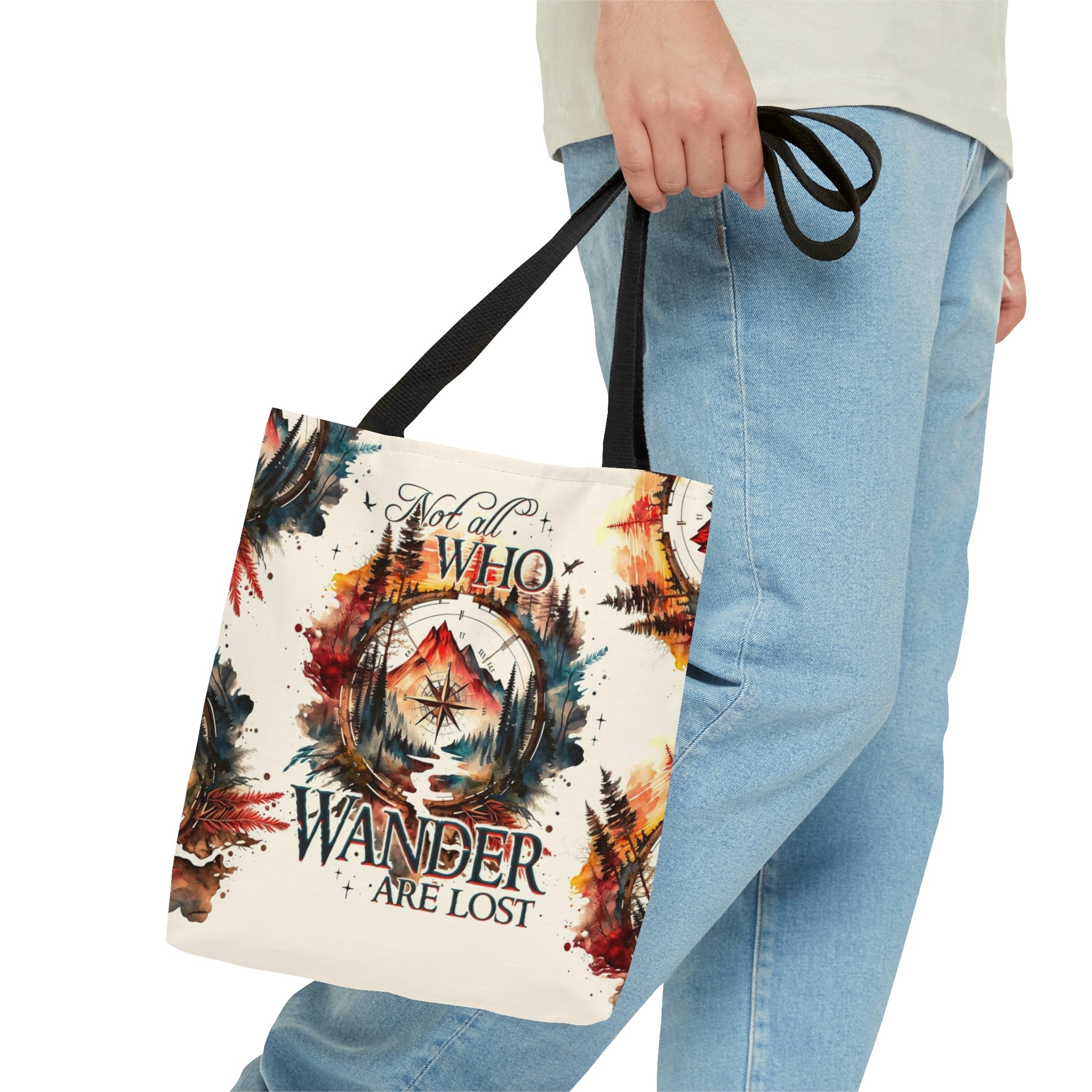NOT ALL WHO WANDER ARE LOST TOTE BAG - TY1605233